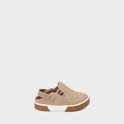 Slip On Bebê Molekinho Com Perfuros Bege