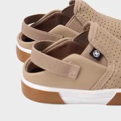 Slip On Bebê Molekinho Com Perfuros Bege