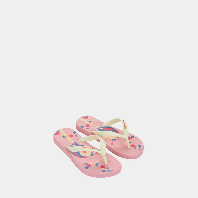 Chinelo Infantil Ipanema Fantasia Unicórnio Rosa