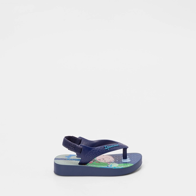 Chinelo Bebê Ipanema Turma Da Mônica Azul