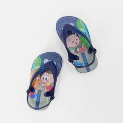 Chinelo Bebê Ipanema Turma Da Mônica Azul