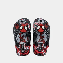 Chinelo Bebê Ipanema Spider Man Preto