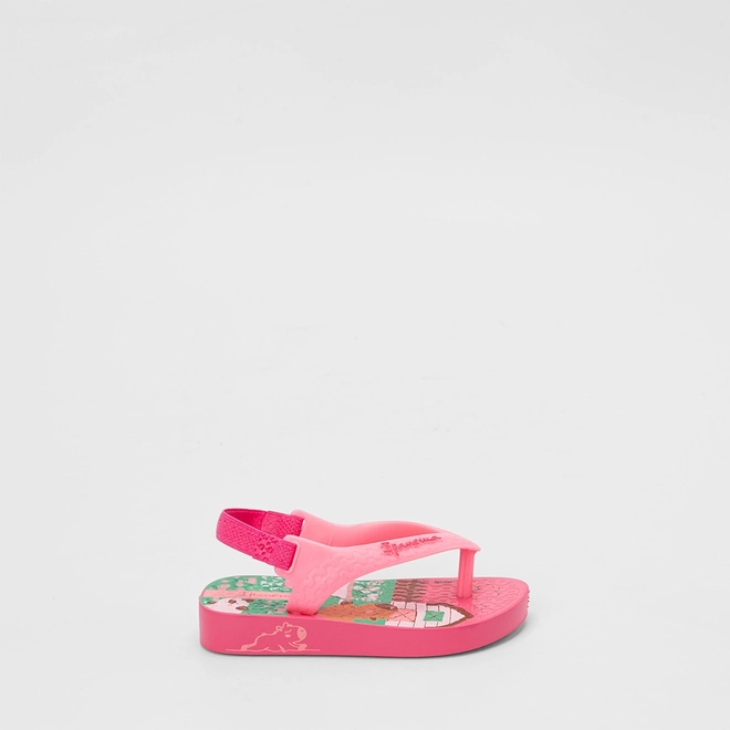Chinelo Bebê Ipanema Capivara Rosa