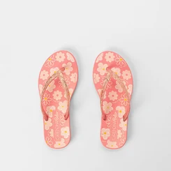 Chinelo Infantil Grendha Bela Amor em Flor Rosa