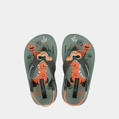 Chinelo Bebê Ipanema Anatômica Cute Dinossauro Verde