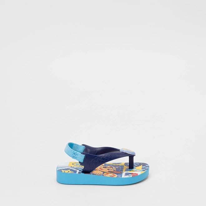 Chinelo Bebê Ipanema Patrulha Canina Azul