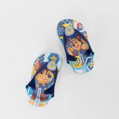 Chinelo Bebê Ipanema Patrulha Canina Azul