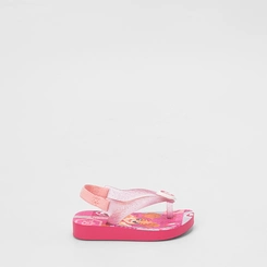 Chinelo Bebê Ipanema Patrulha Canina Glitter Rosa