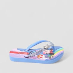 Chinelo Infantil Ipanema Disney Glam Glitter Azul