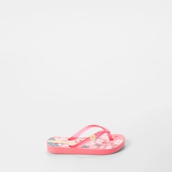 Chinelo Bebê Ipanema Garden Shine Flores Glitter Rosa