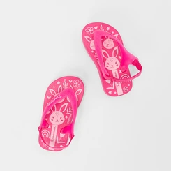 Chinelo Bebê Ipanema Classic Coelho Rosa
