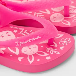 Chinelo Bebê Ipanema Classic Coelho Rosa