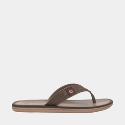 Chinelo  Masculino Cartago Maiorca III Marrom & Bege