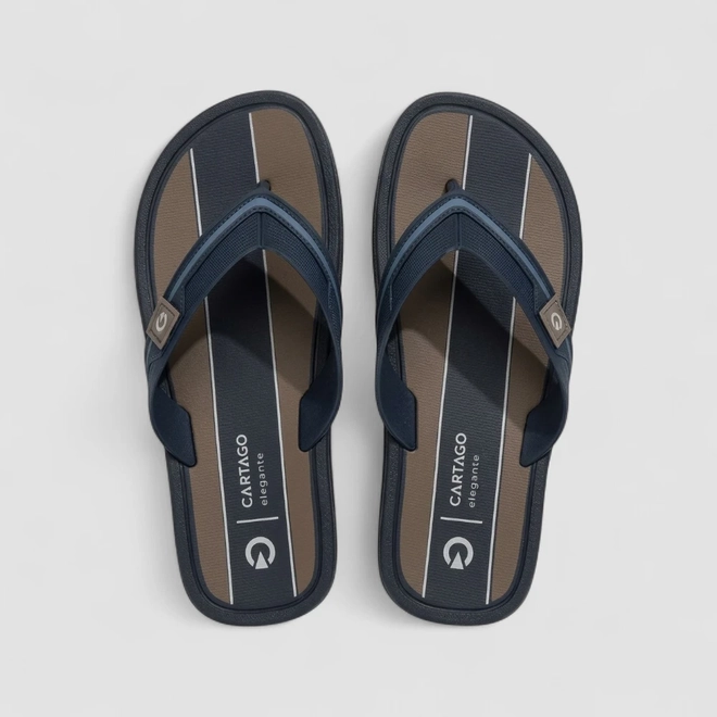 Chinelo Masculino Cartago Elegante Maiorca III Azul