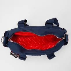 Bolsa Transversal Infantil Stz Chaveiro Hello Kitty Azul