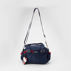 Bolsa Transversal Infantil Stz Chaveiro Hello Kitty Azul