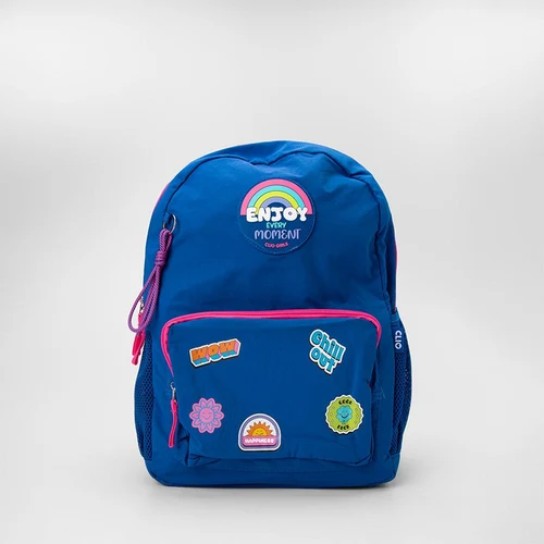 Mochila Infantil Clio Style Enjoy Every Moment Azul