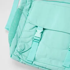 Mochila Clio Style Fecho Engate Azul