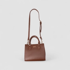 Bolsa Sacthel Gabriela Pequena Marrom