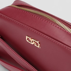 Bolsa Camera Bag Gabriela Pequena Transversal Vinho
