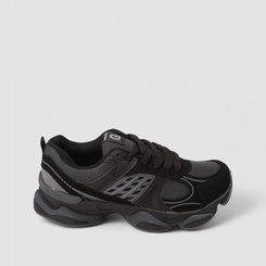 Tênis Casual Masculino Logus Mesh Original Recortes Preto