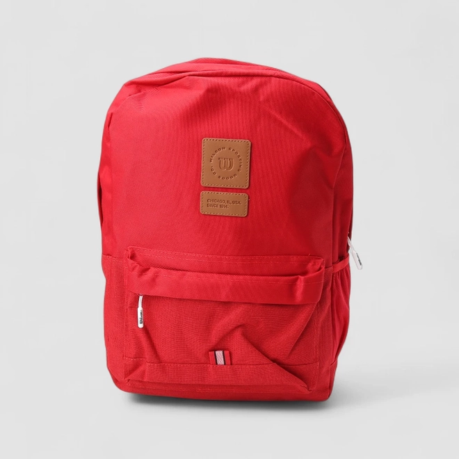 Mochila Wilson Esportiva Bolso Frontal Vermelho
