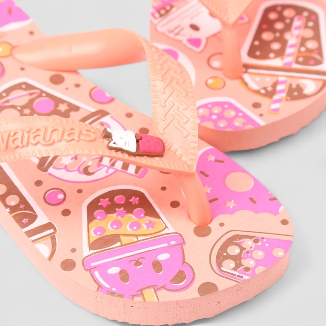 Chinelo Infantil Havaianas Original Doce Rosa