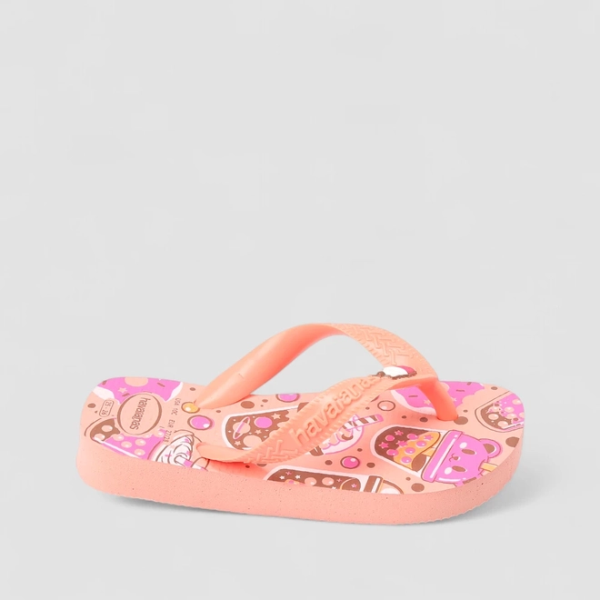 Chinelo Infantil Havaianas Original Doce Rosa