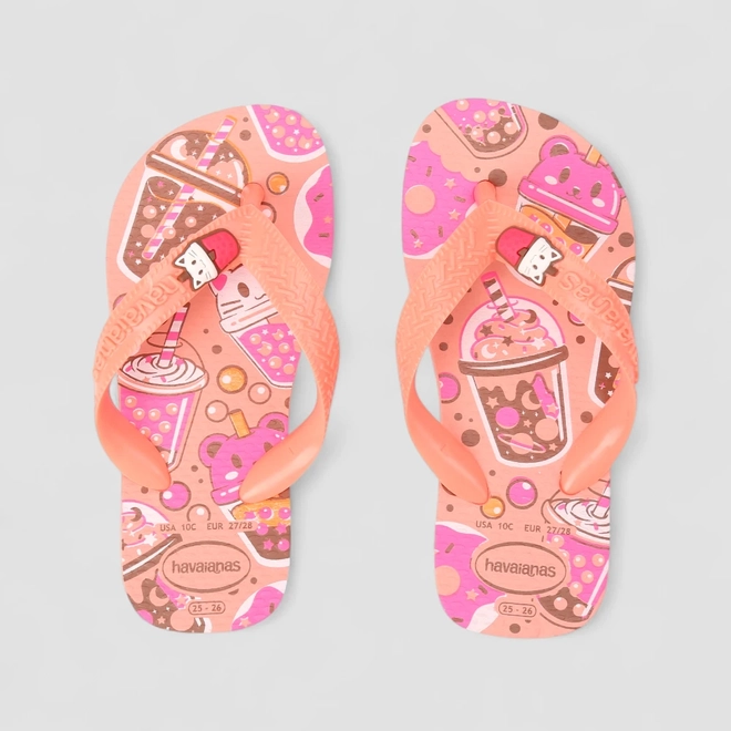 Chinelo Infantil Havaianas Original Doce Rosa