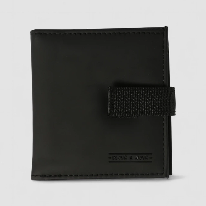 Carteira Masculina Mac & Jac Tira Contato Preta