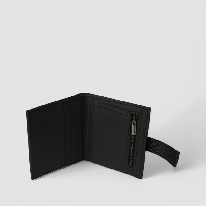 Carteira Masculina Mac & Jac Tira Contato Preta