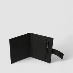 Carteira Masculina Mac & Jac Tira Contato Preta