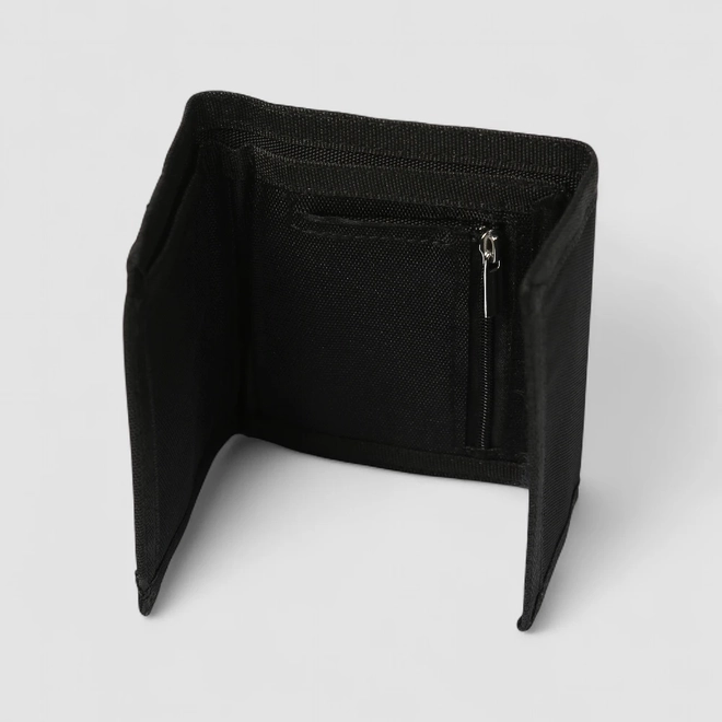 Carteira Masculina Vertus Fecho Contato Preta