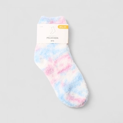 Meia Peluciada Infantil STZ Tie-Dye 29-31 Multicolor
