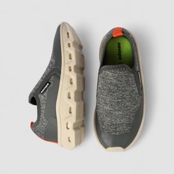 Slip On Infantil Novopé Calce Fácil Chunky Cinza