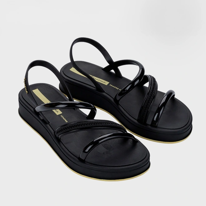 Sandália Feminina Ipanema Glow Up Preto