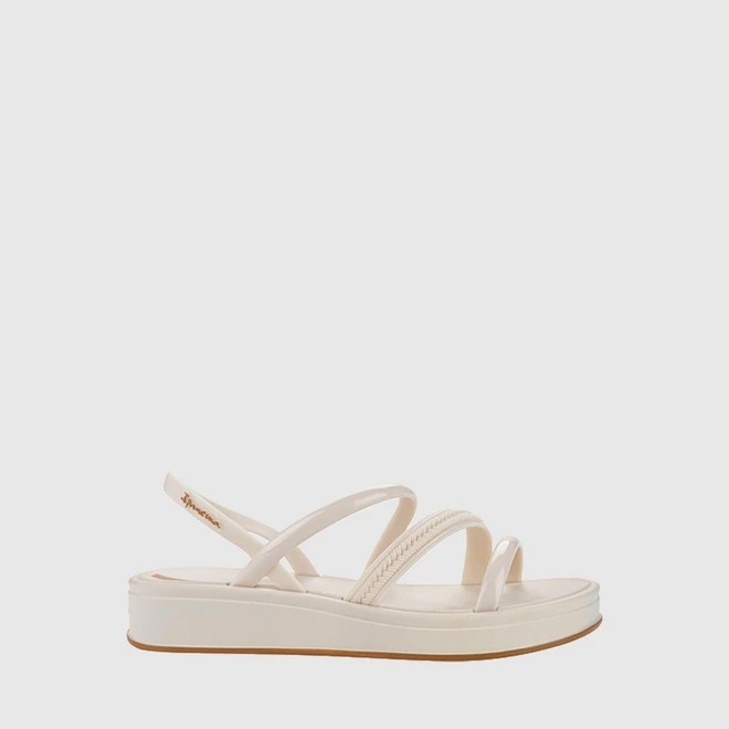 Sandália Feminina Ipanema Glow Up Off White
