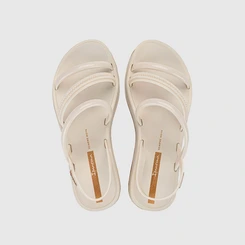 Sandália Feminina Ipanema Glow Up Off White