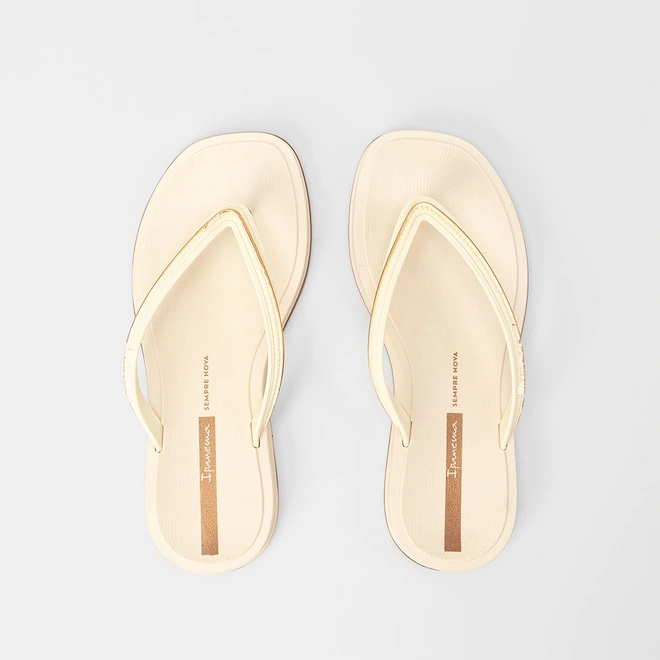Chinelo Feminino Ipanema Glow Off White