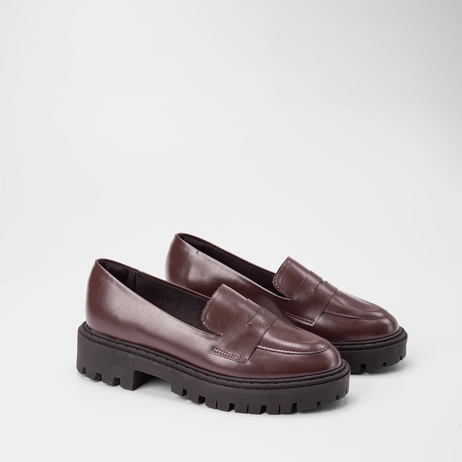 Mocassim Feminino Gabriela Tratorado Marrom