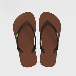 Chinelo Feminino Ipanema Brasil Light Marrom