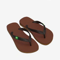Chinelo Feminino Ipanema Brasil Light Marrom