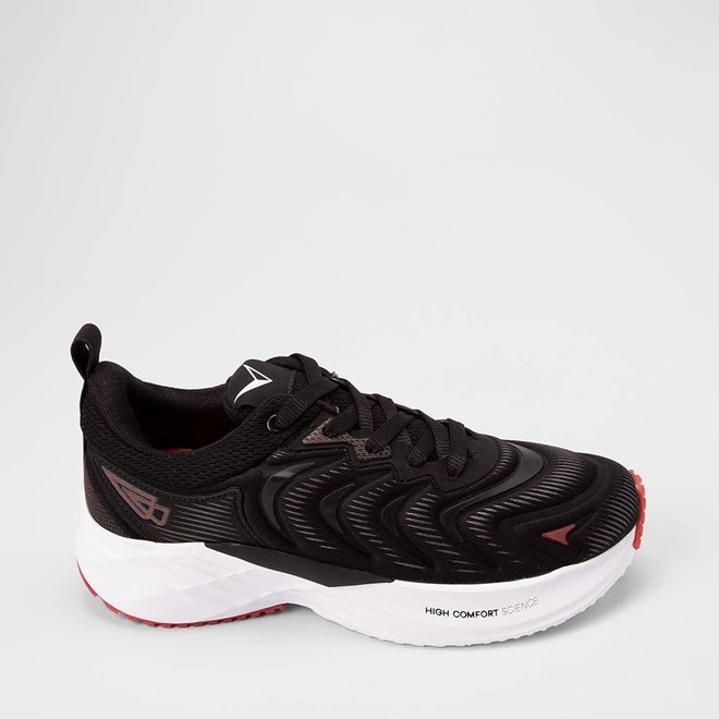 Tênis Esportivo Masculino Vertus Preto