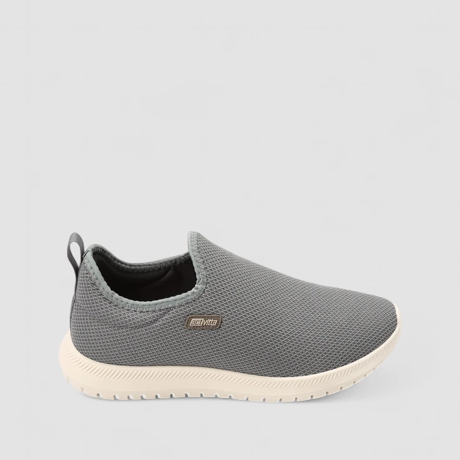 Slip On Masculino Actvitta Calce Fácil Cinza