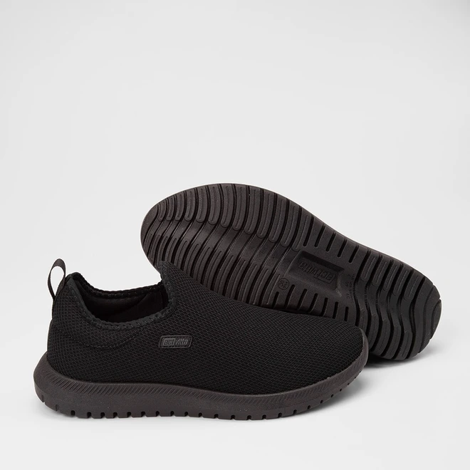 Slip On Esportivo Masculino Actvitta Preto