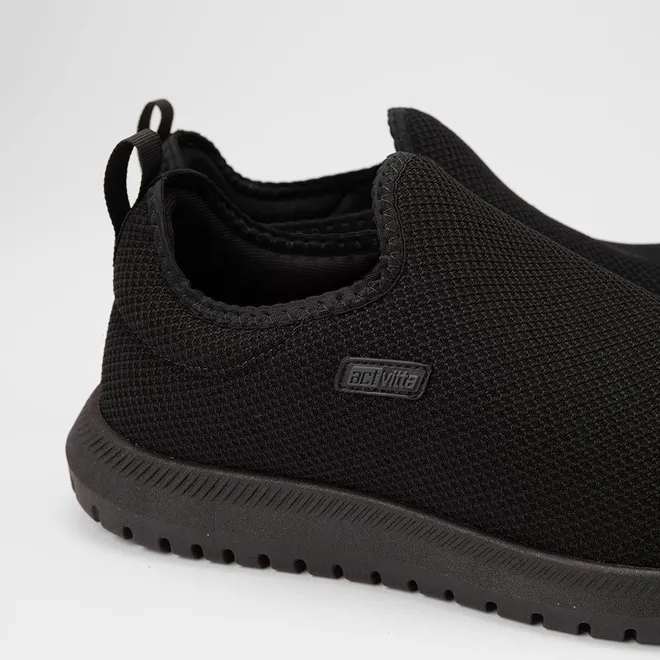 Slip On Esportivo Masculino Actvitta Preto