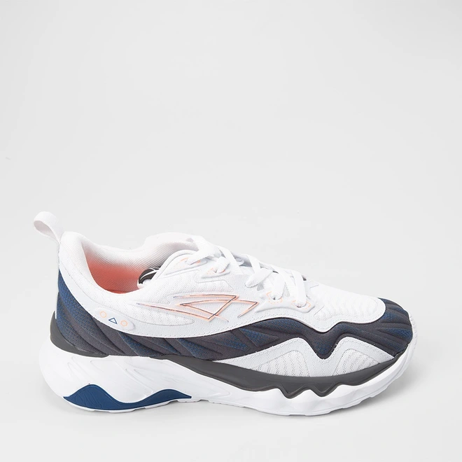 Tênis Esportivo Masculino Vertus Branco & Azul