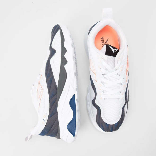 Tênis Esportivo Masculino Vertus Branco & Azul