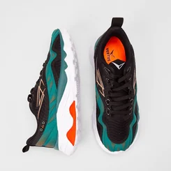 Tênis Esportivo Masculino Vertus Preto & Verde