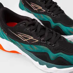 Tênis Esportivo Masculino Vertus Preto & Verde